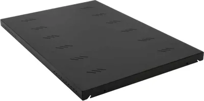 Zdjęcie produktu dla Triton 19" shelf 1U 650mm 80kg plastic black, Czarny