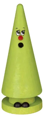 Produktbild von Crottendorfer Ziegenbein Mila Melissa in Lime - Räucherkerzenhalter - Räuchergefäß - 2063