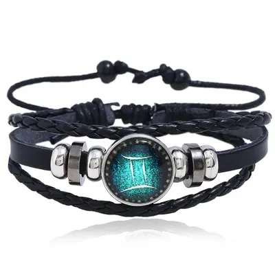 Produktbild von Elegantes Astrologie Armband für Zwillinge KP33086