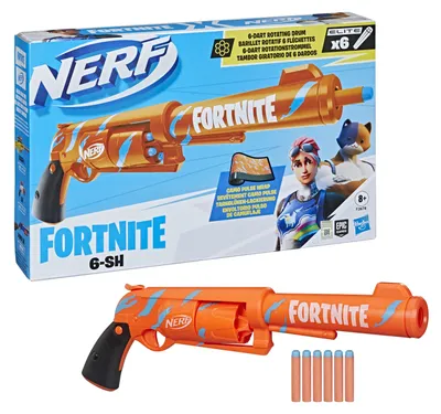 Zdjęcie produktu dla Nerf Fortnite 6-SH Dart Blaster F2678