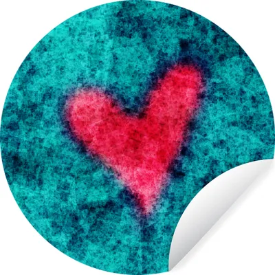 Produktbild von MuchoWow® - Wand Kreis - Wand Bild - Foto Tapete - Selbstklebende - Wohnzimmerdekoration - Wand Dekoration - Kinderzimmer