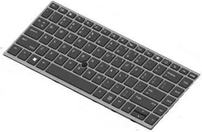 Imagen del producto de HP L14377-081, Teclado, idioma danés, retroiluminación, HP, EliteBook 745 G5