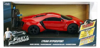 Productafbeelding van RC Bestuurbare Auto Fast & Furious RC Lykan Hypersport - schaal 1:17