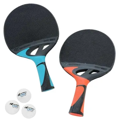 Obrázok produktu pre Cornilleau – stolnotenisová sada „Tacteo Outdoor“ PP7940 (jednotná veľkosť) (čierna/modrá/oranžová)