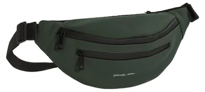 Produktbild von Daniel Ray Gürteltasche Bauchtasche Mobiele Polyurethanin matter Optik - Hüfttasche mit verstellbarem Bund in Dark Green