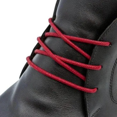 Immagine prodotto di Lacci rotondi Kicks Don, colore bordeaux, lunghezza 100 cm, spessore 2 mm