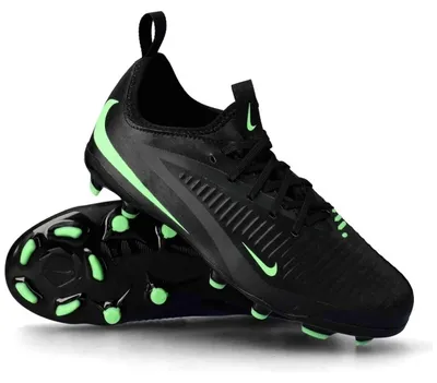 Imagen del producto de Botas de fútbol Nike Jr. Phantom 6 Low Academy "Black/Green" para Unisex
