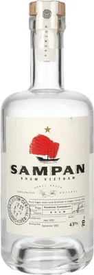 Image de Sampan Rhum Vietnam 43% Vol. 0,7l