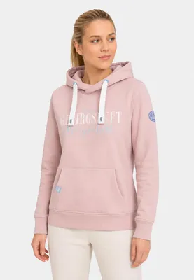 Produktbild von Sublevel Sweat Hoodie Stickerei Schriftzug Kordelzug Kapuze  Größe: S