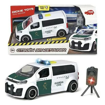 Image de Dickie Toys Citroën Berlingo de la Guardia Civil avec radar 15 cm transparent transparent One Size