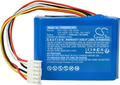 Produktbild von vhbw Akku kompatibel mit CubCadet XR5 1000, 1000 2021, 2000 Rasenroboter (3200mAh 18,5V Li-Ion)