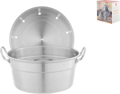 Produktbild von Home Fornetto Aluminium Gasofen cm 24 Mit Deckel Küchentopf, Material, Multicolo
