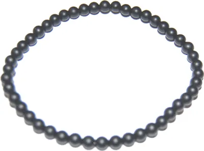 Produktbild von Edelstein-Armband Onyx Gef, Kugeln, Ø 4 mm