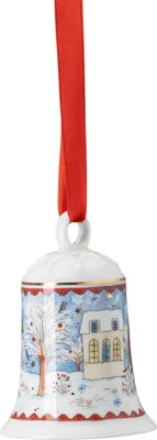 Produktbild von Hutschenreuther Porzellanglocke Weihnachtsabend 2022 - Weihnachtsglocke Sammeledition 2022