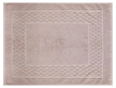 Produktbild von Teppich, Badematte, Frottee, 100 % Baumwolle, 750 g/m² 50x70 Beige