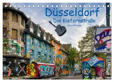Produktbild von Düsseldorf - Die Kiefernstraße (Tischkalender 2027 DIN A5 quer), CALVENDO Monatskalender