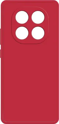 Produktbild von Hülle für Xiaomi Redmi Note 14 Pro 4G - Phonesta Color Silikon Back Cover - Rot