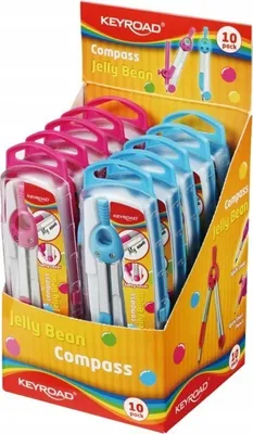 Produktbild von KEYROAD Jelly-Bean Circular in p10 mix case Preis pro 1St