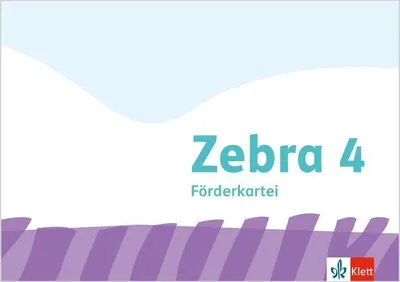Produktbild von Zebra 4. Förderkartei Klasse 4