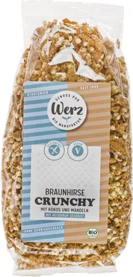 Produktbild von Braunhirse-Crunchy - Knusper-Müsli glutenfrei 250g