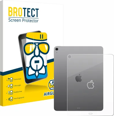 Produktbild von BROTECT Schutzglas für Apple iPad Air 13" M3 2025 (Rückseite) Schutzfolie Panzer Folie Glas Display Schutz klar