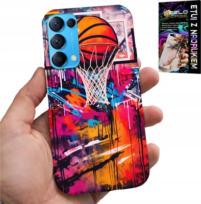 Obrázok produktu pre Puzdro pre Oppo Find X3 Lite - Basketball Nba Street Graffiti Basket Fan