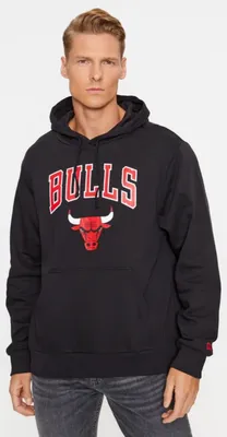 Produktbild von New Era Nos Nba Regular Hoody Chibul Blkfdr Black M