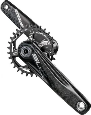 Produktbild von FSA Kurbelgarnitur SL-K MTB Modular BB392Evo 175 mm Schwarz - leichte, modula...