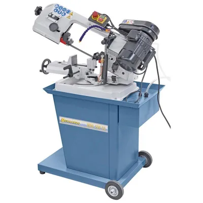 Produktbild von Metallbandsäge 125mm 90° 750W 400V Kühlmitteleinrichtung Bandsäge Säge Metall