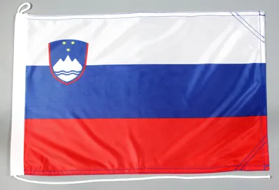 Produktbild von Bootsflagge Slowenien 30x45 cm Motorradflagge Bootsfahne