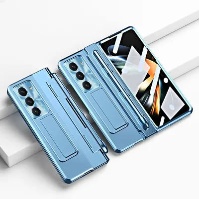 Obrázek produktu pro Pro Samsung Galaxy Z Fold5 5G Pouzdro s panty, stojánkem, držákem na pero a stylusem