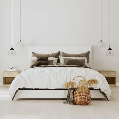 Zdjęcie produktu dla VidaXL 242546, Dąb, MDF, Drewno, 365 mm, 305 mm, 380 mm, 1 szt.
