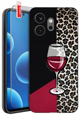 Obrázek produktu pro Pouzdra pro Honor 600 – designy | Matné silikonové pouzdro + tvrzené sklo 9H