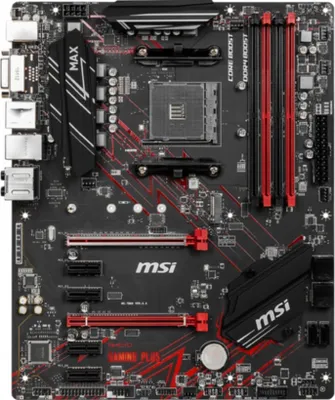 Produktbild von MSI B450 GAMING PLUS MAX - Motherboard - ATX - Socket AM4 - AMD B450 Chipsatz - USB 3.1 Gen 1, USB 3.1 Gen 2 - Gigabit LAN - Onboard-Grafik (CPU erforderlich)