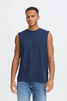 Produktbild von Blend BHMSteax Herren Tank Top Shirt 100% Baumwolle loose fit