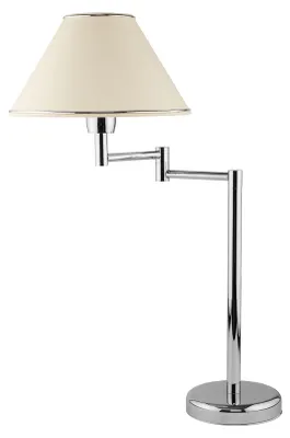 Obrázek produktu pro Stolní lampa BEGAMO, barva ecru, 1xE27x20W, kov, rozměry: 57x25x43 cm, IP20, Jupiter