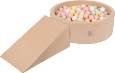 Produktbild von KiddyMoon Spielplatz Schaumstoff mit Bällebad PPZP-OK30V-112