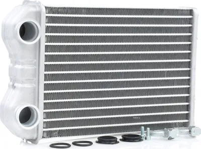 Produktbild von RIDEX 467H0082 Wärmetauscher Innenraumheizung Kühler für MINI Schrägheck (R50, R53) Cabrio (R52)