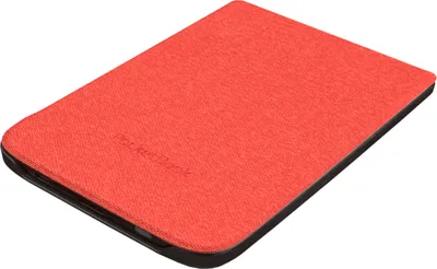 Produktbild von PocketBook WPUC-627-S-RD, Folio, Rot, Pocketbook, 15,2 cm (6"), Kunstleder, Mikrofaser, PocketBook Basic Lux 2, PocketBook Touch Lux 4