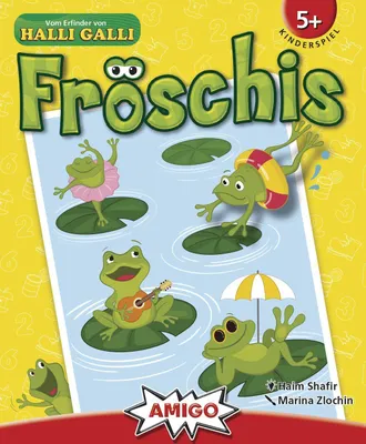Produktbild von Amigo Fröschis, Kartenspiel, Konzentration, 5 Jahr(e), 20 min