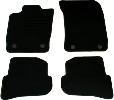 Produktbild von Fußmatten-Set für Audi A1 8X, 08/2010-09/2018, 4-teilig, Schwarz