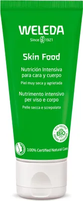 Produktbild von Weleda Skin Food, Unisex, 75 ml, Creme, trockene Haut, Sehr trockene Haut, Feuchtigkeitsspendend, Nährend, Regenerierend, Glättend, Tube