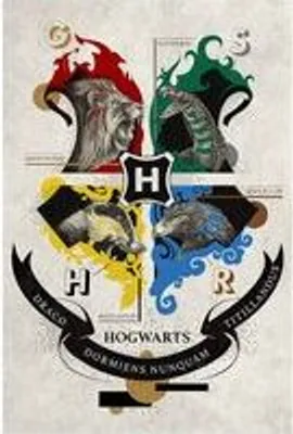 Immagine prodotto di Harry Potter - Stemma degli animali - Poster