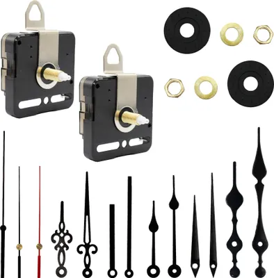 Produktbild von MMOBIEL 22-teiliges Uhrwerk-Mechanismus-Ersatz-Kit inkl Motor-Kit