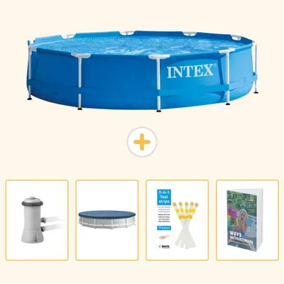 Immagine prodotto di Piscina fuori terra a struttura - 366x76 cm - 5 pezzi - SCB129