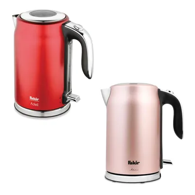 Produktbild von Fakir Adell Wasserkocher 1,7 Liter 2200 Watt Edelstahlgehäuse Gold Rosé