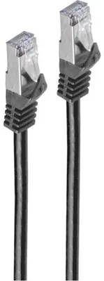 Productafbeelding van shiverpeaks BS75511-1.5S Shiverpeaks RJ45 Patchkabel S/FTP, Cat7 LSZH 1,5m schwarz