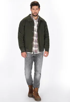 Image de Veste pour homme SAPORTA - couleur olive militaire, taille M