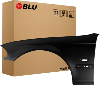 Produktbild von BLU Kotflügel Passend für BMW 3 E46 668 Links Schwarz Schwartz II Schwarz II Standard Schwarz | 1998-2001 | Vorderseite Vorne | Lackiert | Einbaufertig