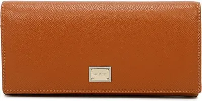 Image de Portefeuille femme en faux cuir Gallantry - Ritsportemonnee pour argent, cartes et téléphone portable - marron